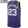 Camiseta Niños Utah Jazz Lauri Markkanen 2023-24 Nike Classic Edition Violeta Swingman